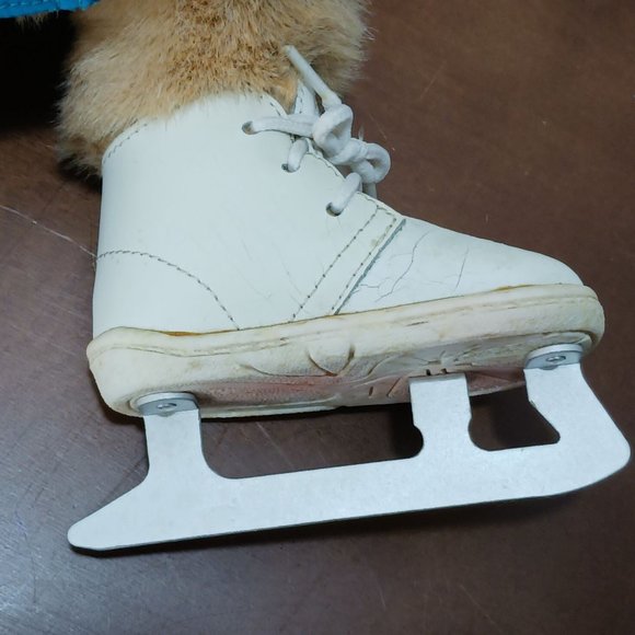 L.L.BEAN Toys Llbean Ellie Bear Blue Logo Ice Skates Parka Jacket